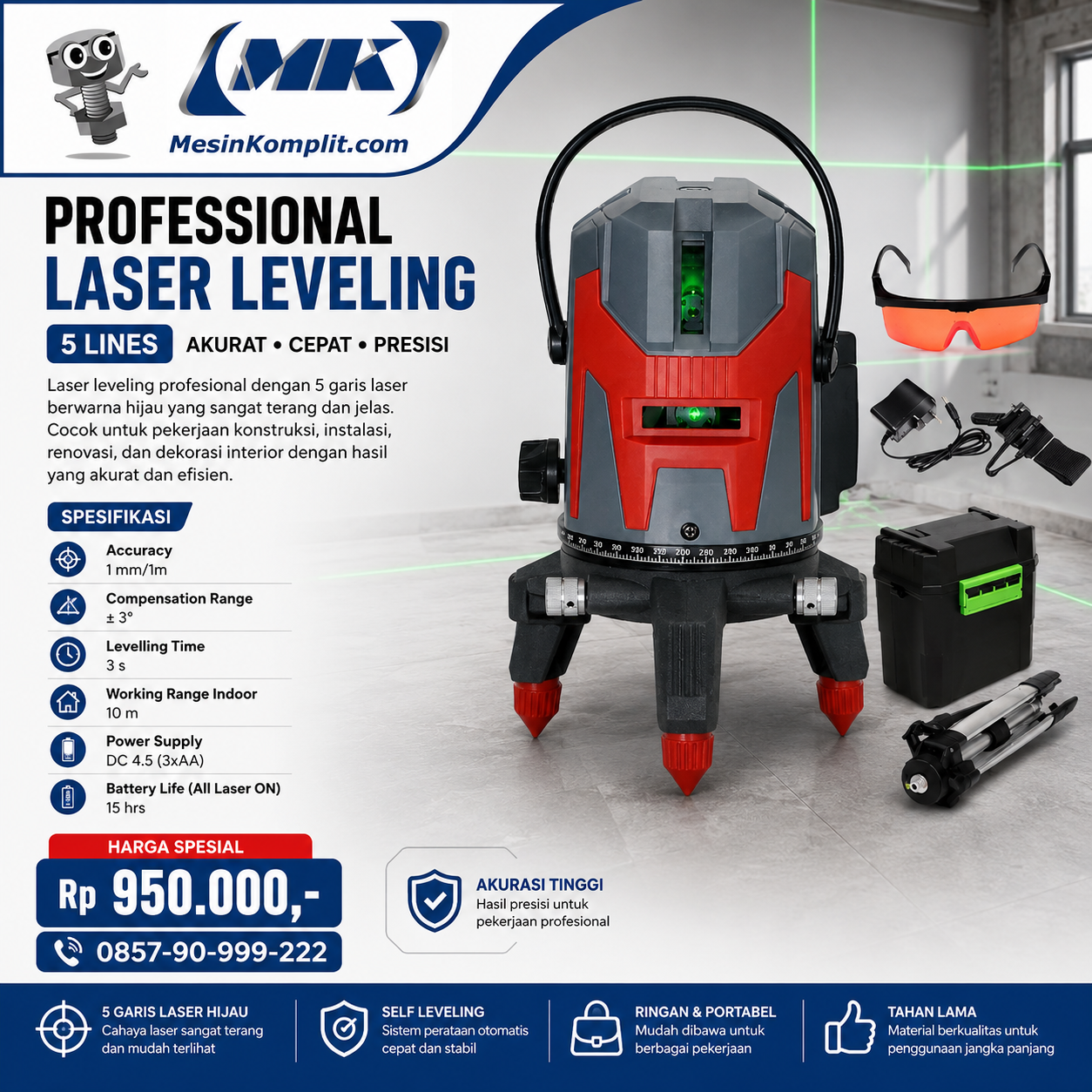 Laser Leveling 360 D...